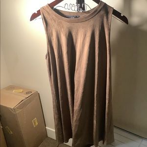 Velvet brown tunic